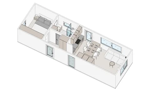 Fjord · 3D View 1