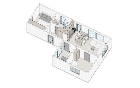 Horizon · 3D View 1